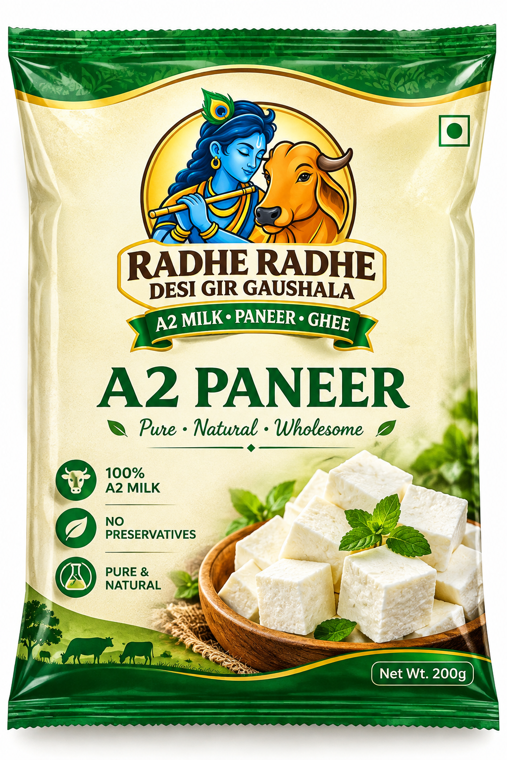 Radhe Radhe A2 Paneer